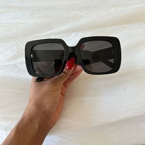 Black Dior Sunglasses with original case